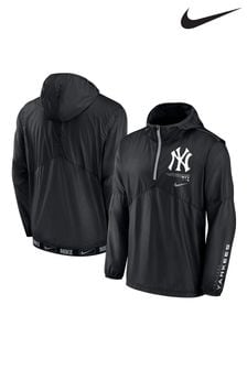 Nike Black New York Yankees Night Game Half Zip Jacket (960425) | kr1 560