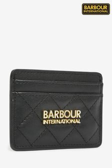 حامل بطاقة مبطن مزين بشعار من Barbour® International (960519) | 148 ر.ق