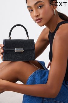 Black Sparkle Handheld Bag (961294) | €32