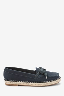 Chaussures bateau style espadrilles