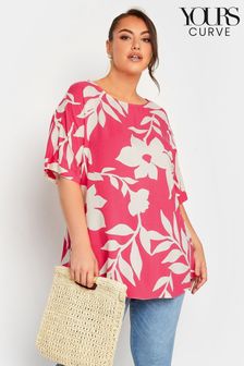 Yours Curve Pink Floral Top (961574) | €31