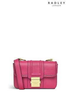 Radley London Pink Hanley Close - Weave Mini Flapover Crossbody Bag (962127) | $285