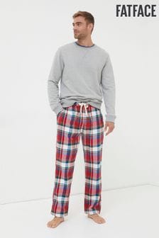FatFace Red Matching Mens Pyjama Bottoms (962529) | €50