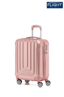 Or rose - Flight Knight 55x40x20 cm Ryanair Priority 8 Wheel Abs rigide cabine à bagages noirs à main (962671) | €59
