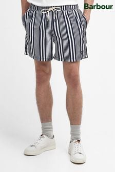 Barbour® Navy Decklam Stripe Swim Shorts (963522) | €86