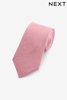 Damson Pink Linen Tie (964438) | kr290