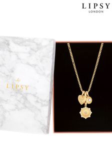 Lipsy Jewellery Gold Tone Coin Charm Gift Boxed Necklace (964627) | €38
