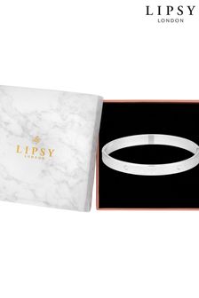 Lipsy Jewellery Tone Heart Bangle Gift Boxed Bracelet
