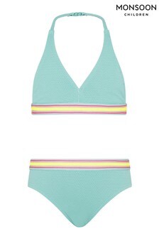 Monsoon Blue Sporty Textured Bikini Set (965808) | ₪ 70 - ₪ 79