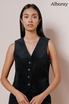 Albaray Cord Black Waistcoat (965839) | 50 €