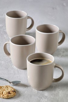 Set of 4 Warwick Mugs