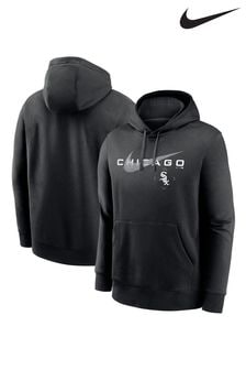 Nike Chicago White Sox Fleece-Kapuzensweatshirt mit Swoosh-Logo (966895) | 92 €