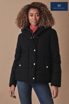 Veste Crew Clothing Company bleue en laine