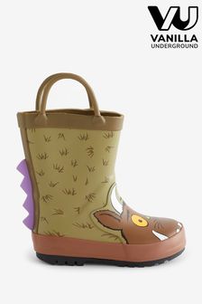 Vanilla Underground Brown Gruffalo Unisex Kids Wellington Boots with Handles (967159) | NT$1,030