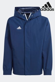 Marineblau - adidas Entrada 22 Allwetter-Jacke (967606) | 49 €