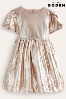 Boden Gold Metallic Party Dress (968560) | €62 - €69
