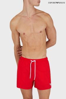 Красный - Пляжные шорты с принтом Emporio Armani Eagle (969082) | €35