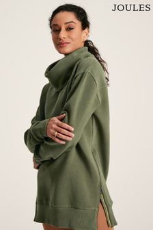 Joules Willow Green Cowl Neck Sweatshirt (969162) | BGN 187