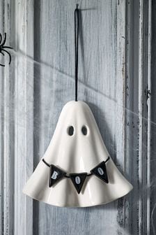 White Halloween Ghost Hanging Decoration (971175) | DKK50