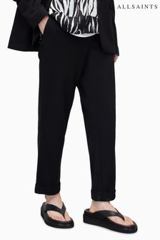 AllSaints Black Helm Trousers (971698) | $170