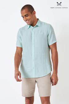 Crew Clothing Company Mid Light Pink Linen Classic Shirt (971898) | €37