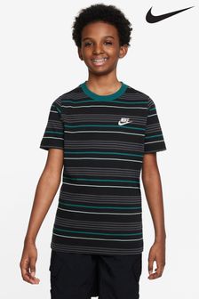 Tee shirt nike rayé discount