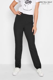 Negro - Pantalones de crepé y neopreno con pernera slim de Long Tall Sally (973727) | 55 €