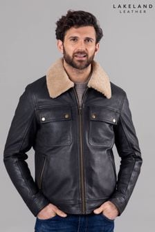 Lakeland Leather Hallbeck Black Leather Jacket (974357) | AED1,825