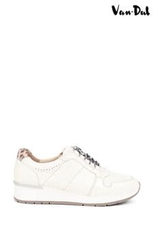 Van Dal Leather Lace-Up Trainers (975161) | $118
