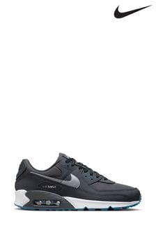 Dark Grey - Nike Air Max 90 Trainers (975316) | BGN446