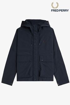 Fred Perry Navy Short Snorkal Parka Jacket (975563) | 291 €