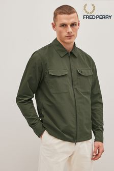 Лавровый венок зеленый - Fred Perry Zip Through Lightweight Jacket (975588) | €205