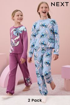 Blue/ Purple Lilo & Stitch License Pyjamas 2 Pack (3-16yrs) (975809) | SGD 60 - SGD 71