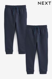 Navy Skinny Fit Cotton Rich 2 Pack Joggers (3-16yrs) (9772W6) | KRW29,900 - KRW51,200