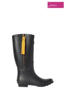 Joules Black Collette Wellies With Interchangeable Tassel (977478) | KRW123,200
