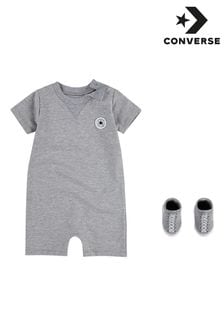 Converse連身褲和靴子嬰兒套裝 (978229) | HK$257