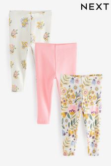 粉色 - 羅紋內搭褲3條裝 (3個月至7歲) (978556) | NT$580 - NT$750