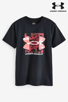 Under Armour Box Logo Camo Black T-Shirt (979783) | $35