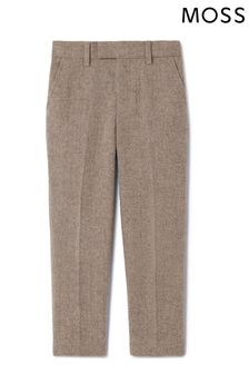 MOSS Grey Donegal Trousers