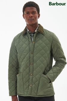 Barbour mens top green jacket