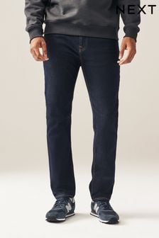 靛藍色褪白 - 窄版 - 經典彈力牛仔褲 (981200) | NT$1,070