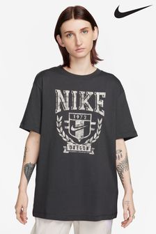 Nike Black Oversized Varsity T-Shirt (981259) | €25