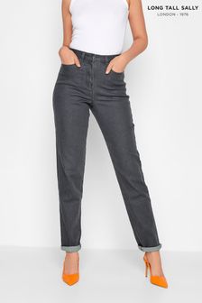 Long Tall Sally Grey UNA Stretch Mom Jeans (981589) | 249 SAR