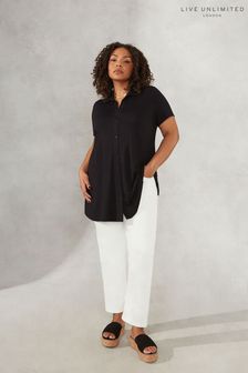 Live Unlimited Curve Short Sleeve Jersey Black Shirt (981766) | $64