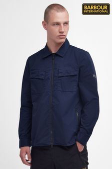 أزرق داكن - Barbour® International Parson Garment Dyed Overshirt (982031) | 660 د.إ