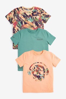 Lot de 3 t-shirts à motifs (3-16 ans)