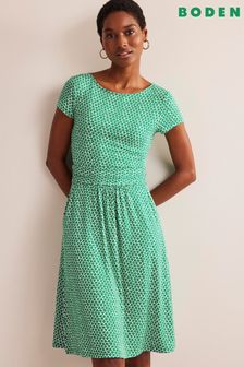 Boden Green Amelie Jersey Dress (982570) | AED305
