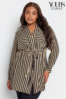 Yours Curve Natural Utility Tunic (982716) | $64
