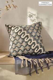 French Connection Blue Poppyfield Cushion (982896) | €34