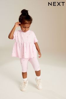 Pink/Fee - Capri-Leggings (3 Monate bis 7 Jahre) (983554) | 5 € - 8 €